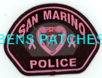 CALIFORNIA,SAN MARINO POLICE BREAST CANCER AWARENESS 1